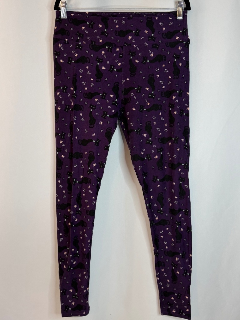 2 Pairs LLR Leggings, Black Cat & Skeleton Keys, TC - Picture 4 of 7
